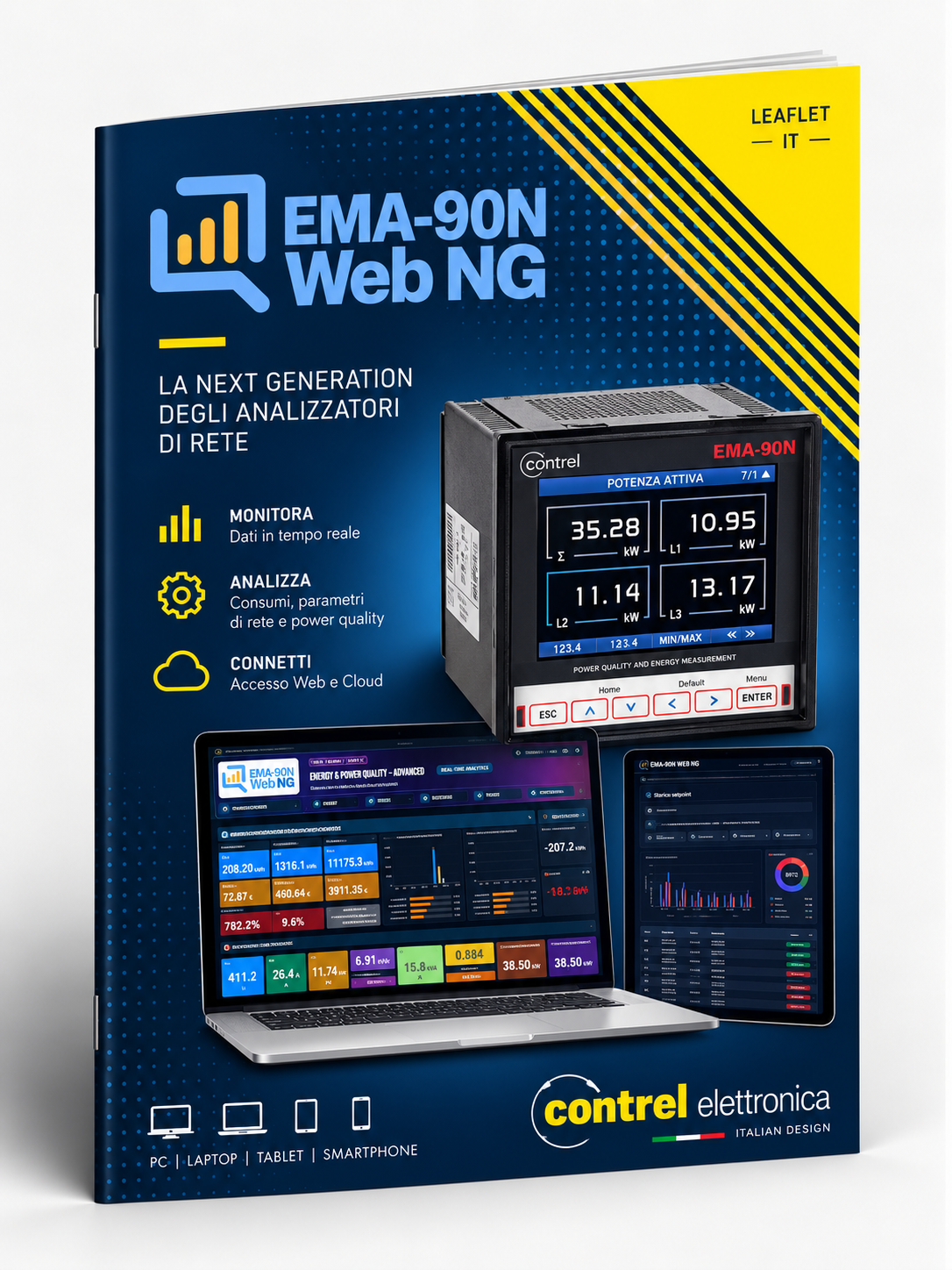 EMA-90N Web NG – Network Analyzer with Web Dashboard (ENG)