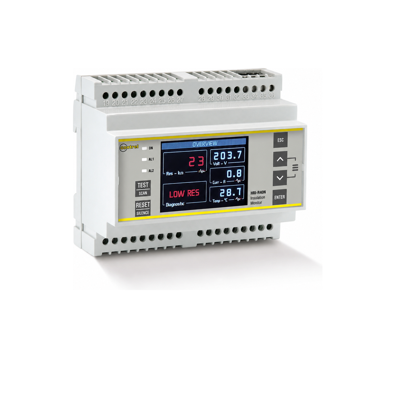 HRI-R40N: the new insulation monitoring device for Medical IT Systems