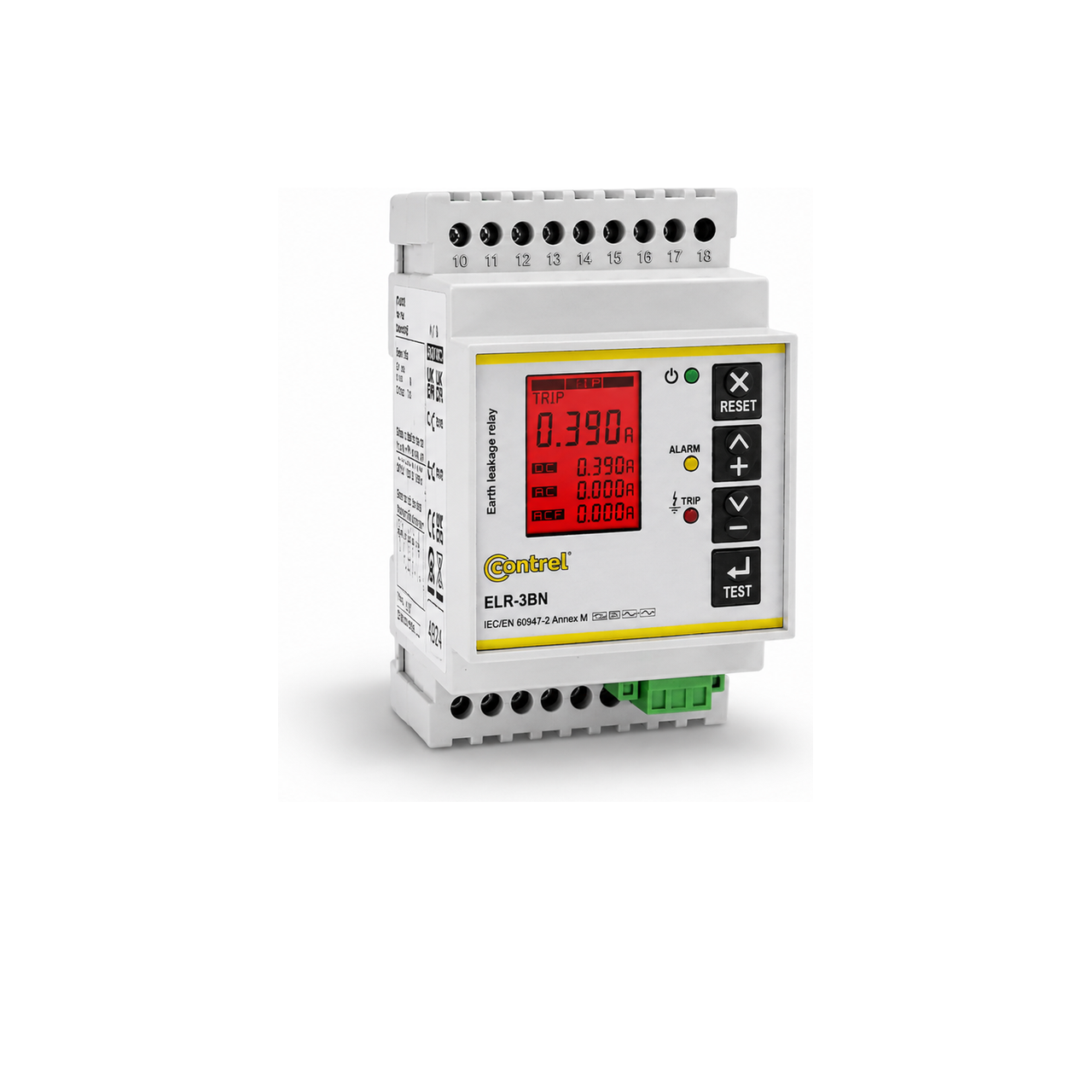 ELR-3BN: new Type B earth leakage relay for residual current monitoring